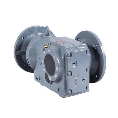 Reductor de tornillo sin fin - FS  - HANGZHOU SINO-DEUTSCHE POWER TRANSMISSION EQUIPMENT CO., LTD. - de engranaje helicoidal / angular / con eje macizo