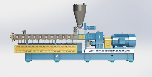 Extrusora para caucho - CTS-C - Nanjing Beyou Extrusion Machinery Co., Ltd. - para PET / de dos husillos / para masterbatch