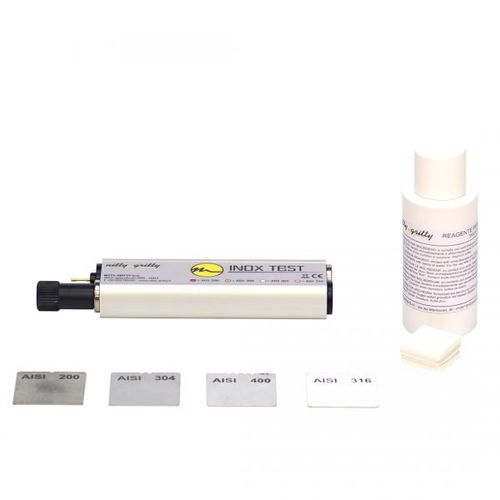 Kit de prueba de calidad - INOX TEST - Nitty Gritty - manual / electroquímico / de acero inoxidable