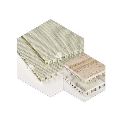 Panel de nido de abeja de aluminio - GRIDS - Alucel - epoxi / de fibra de vidrio