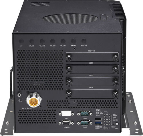 Computadora Edge AI - aROK 8110 - Nexcom - Mobile Computing Solutions - embarcada / Intel® Xeon® E-2278GEL / Intel® Xeon® E-2278GE