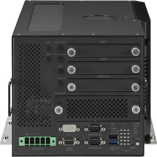 Computadora Edge AI - ATC 8110/-F - Nexcom - Mobile Computing Solutions - box / para montaje en vehículo / Intel® Core™ i7-8700T