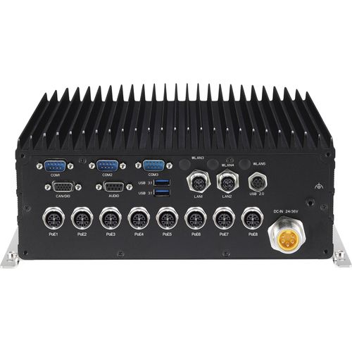 Computadora para material rodante - nROK 7252-AC8S - Nexcom - Mobile Computing Solutions - embarcada / Intel® Celeron G4900T / Intel® Xeon® E-2278GEL