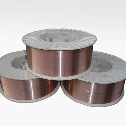 Hilo de soldadura con alma desoxidante - MG49-1 - Zibo QILU Welding Industry Co., Ltd. - por arco / de gas
