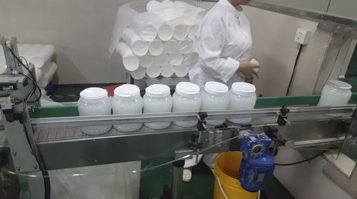 Línea de llenado semiautomática - Ttma Guangzhou Co., Ltd. - de botellas / de bebidas / de aceite de lubricación