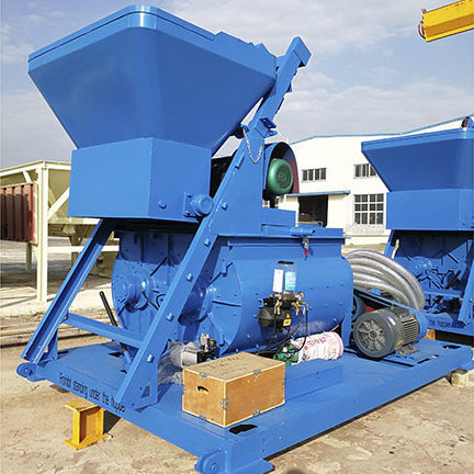 Hormigonera eléctrica - JS series - Shandong Yuanyou Heavy Industry Science&Technology Co., Ltd. - fija
