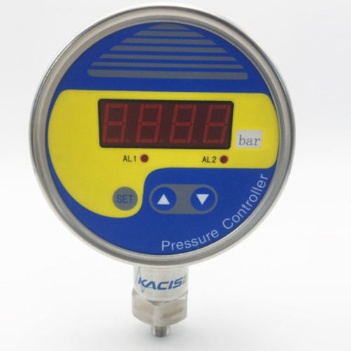 Manómetro con pantalla LED - KPC104 - Xian Kacise Optronics Co., Ltd. - de acero inoxidable / de precisión