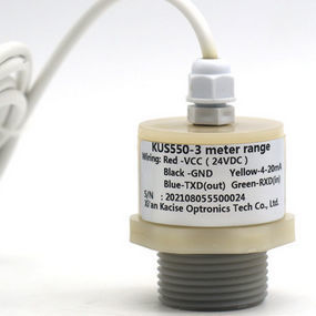 Sensor de nivel por ultrasonidos - KUS550 - Xian Kacise Optronics Co., Ltd. - para líquido / 4-20 mA / 3 hilos