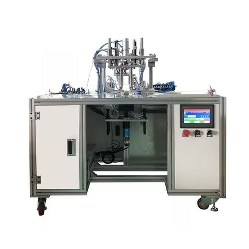 Máquina de soldar semiautomática - Jiangsu Jwc Machinery Co., Ltd. - independiente / para máscaras de protección