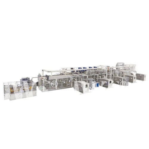 Línea de producción de pañales - JWC-NK700-EB-SV - Jiangsu Jwc Machinery Co., Ltd. - automática / para la industria del automóvil