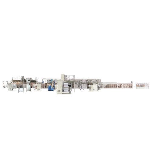 Línea de producción de pañales - JWC-LKC-SV300-TZ - Jiangsu Jwc Machinery Co., Ltd. - automática / de alta velocidad / flexible