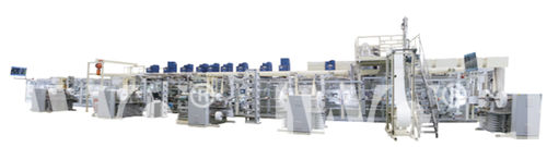 Línea de producción de pañales - JWC-LKC-SV350 - Jiangsu Jwc Machinery Co., Ltd. - automática / por ultrasonidos / para la industria del automóvil