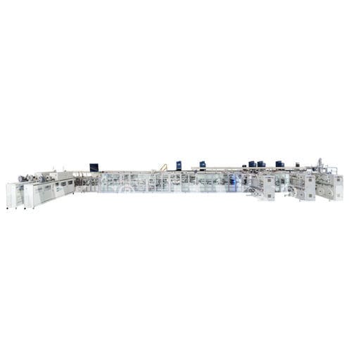 Línea de producción de pañales - JWC-KBD-SV1000 - Jiangsu Jwc Machinery Co., Ltd. - automática / para la industria del automóvil