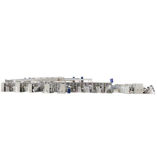Línea de producción de pañales - JWC-KBD-SV1500 - Jiangsu Jwc Machinery Co., Ltd. - automatizada / para la industria del automóvil