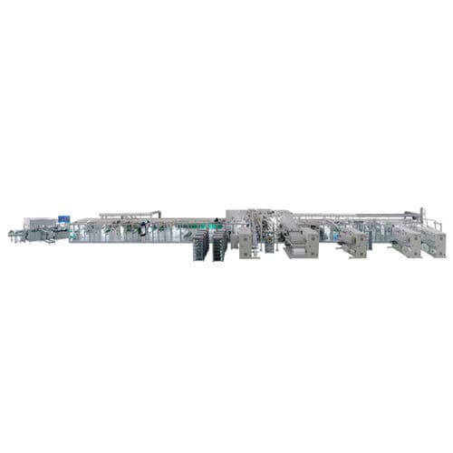 Línea de producción de pañales - JWC-LKC-KHJQK-SV40 - Jiangsu Jwc Machinery Co., Ltd. - automática / continua / para la industria del automóvil