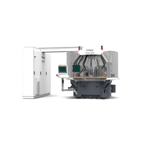 Máquina transfer rotativa - S19-15V - SCHAUBLIN MACHINES - CNC / 12 posiciones / de gran precisión