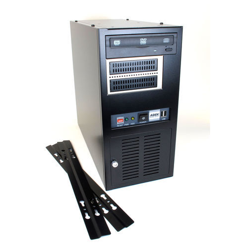 Chasis para ordenador de pared - AD-612-MATX - Adek Technical Sales - compacto / 12 ranuras / industrial