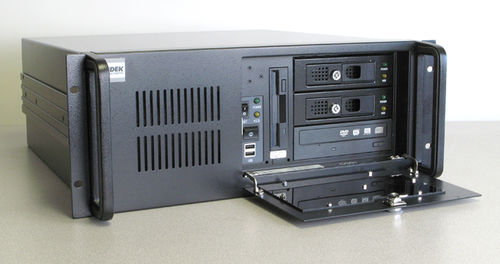 Chasis para ordenador en bastidor - AD-586 - Adek Technical Sales - 4U / 14 ranuras / de fondo de panel
