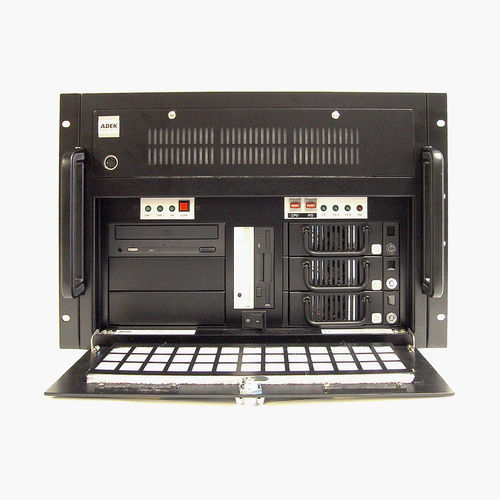Chasis para ordenador en bastidor - AD-827 - Adek Technical Sales - 19" / 7U / de aluminio