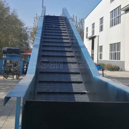Transportador con cadena - Xinji QianSen Environ Mental Protection Technology Co., Ltd. - de alimentación