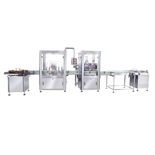 Llenadora automática - Paixie Packing Machinery - para botellas de vidrio / para líquido / para encapsuladoras