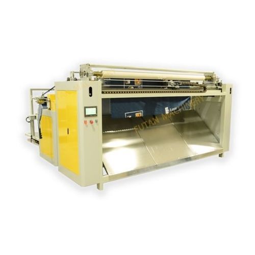 Máquina de corte por ultrasonidos - Changzhou Futan Machinery Equipment Co., Ltd - de tejido / controlada por PLC / de carga manual