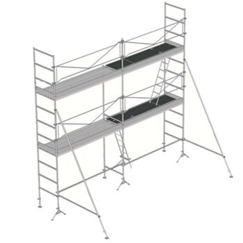 Andamio fijo - DCM 49 - DACAME, S.L. - de fachada / modular