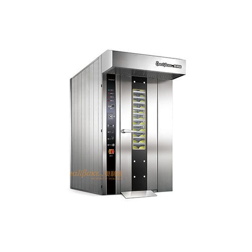 Horno giratorio - XZ-16 series - Foshan Shunde Qualibake Food Machinery Co., Ltd. - con bandejas / de cocción / eléctrico