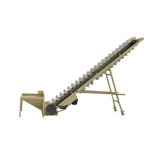 Elevador de cangilones accionado por motor eléctrico - DTYM - Hebei Maoheng Machinery Co., Ltd. - para polvo / para granulados / vertical