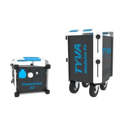Sistema de baterias de iones de litio - Moduloo Ex - TYVA Energie - rectangular / rueda / modular
