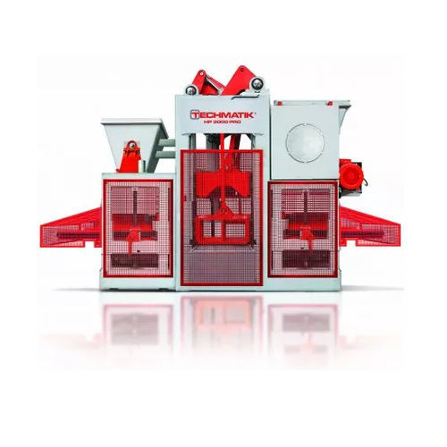 Máquina para fabricación de bloques de hormigón - HP 3000 PRO - Techmatik - estacionaria