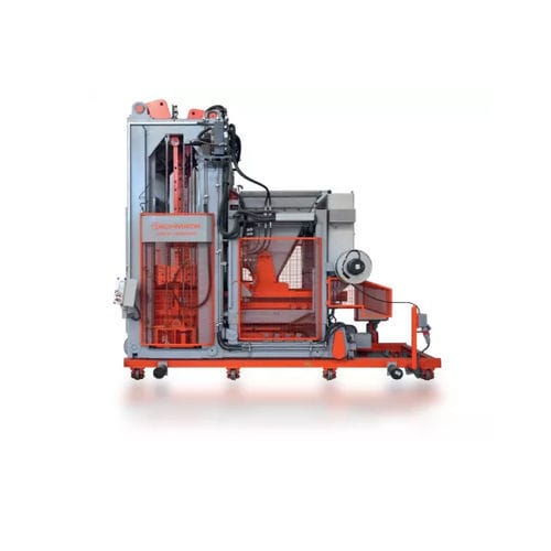 Máquina para fabricación de bloques de hormigón - MULTI 1200 PRO - Techmatik - móvil