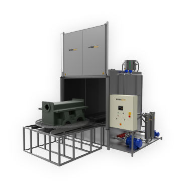Máquina de lavado por aspersión - TechSpray FH series - TECHNOWASH S.A. - automática / industrial / de acero inoxidable