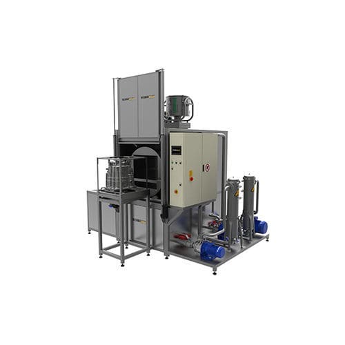 Máquina de lavado por aspersión - TechSpray RD series - TECHNOWASH S.A. - automática / industrial / de acero inoxidable