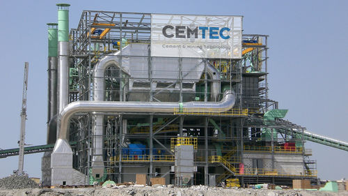 Planta de producción para el sector de la construcción - CEMTEC - de cemento / para caliza / para materiales de construcción