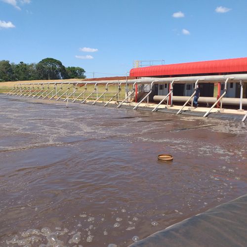 Aireador para el tratamiento del agua - Bio água engenharia - de superficie / de disco / de burbujas finas