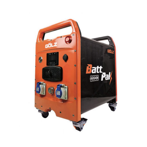 Alimentación eléctrica en valija - Batt Pak - GÖLZ GmbH - AC/DC / IP67
