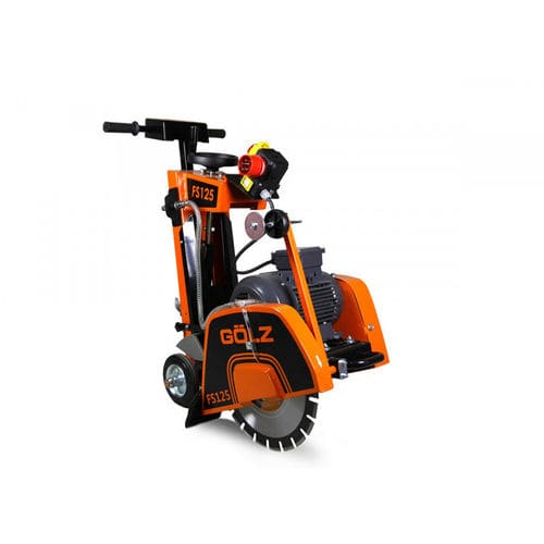 Sierra cortadora de pavimento - FS 125 E - GÖLZ GmbH - para hormigón / para asfalto / eléctrica