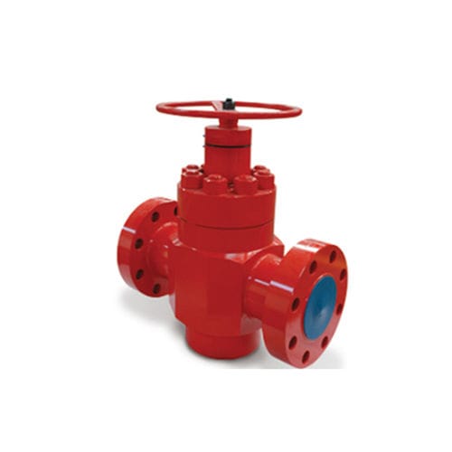 Válvula de compuerta - Jiangsu Deenpu Petrochemical Machinery Co.,Ltd - hidráulica / con manifold / de hierro fundido