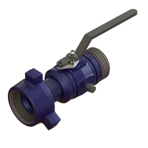 Válvula de bola - Jiangsu Deenpu Petrochemical Machinery Co.,Ltd - manual / de control / para aceite