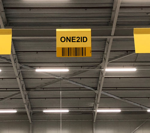 Etiqueta para productos a granel - ONE2ID - de identificación / blanca / amarilla