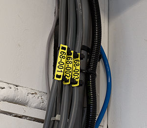 Etiqueta de cables - ONE2ID - de identificación / imprimible / de códigos de barras