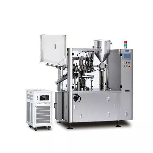 Llenadora-operculadora automática - NP-TFS - Shanghai Npack Automation Equipment Co.,ltd - para tubos / de líquidos / de productos pastosos