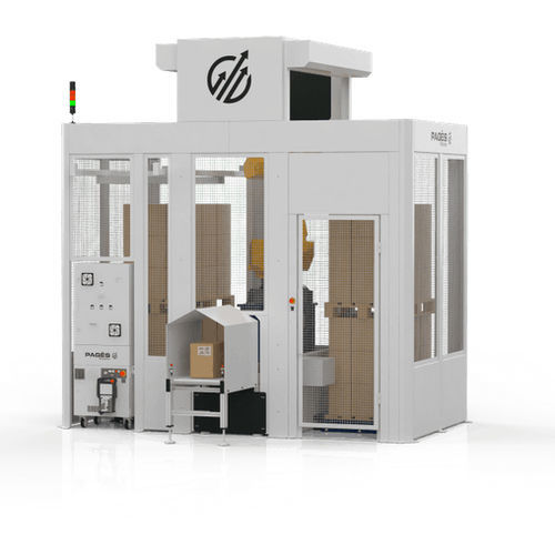 Sistema de paletización robotizado - Machines Pagès SAS Pagès Group - para palés / de cajas / automático