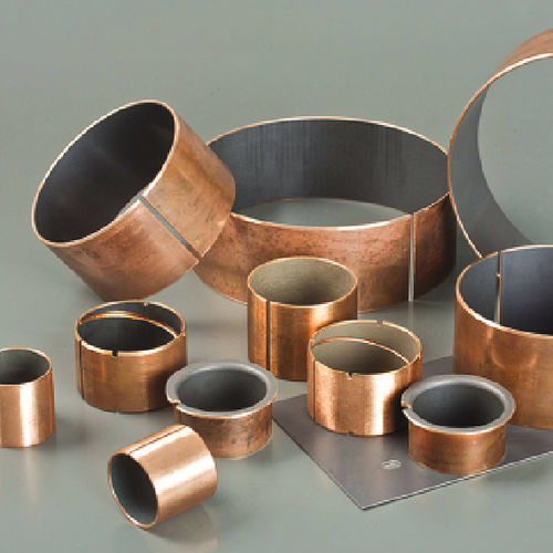 Cojinete liso con brida - CSB-11 - Zhejiang Changsheng Sliding Bearing Co., Ltd. - cilíndrico / de acero / de bronce