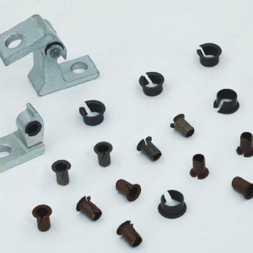 Cojinete liso con brida - CSB-FM - Zhejiang Changsheng Sliding Bearing Co., Ltd. - lineal / cilíndrico / de malla de acero inoxidable