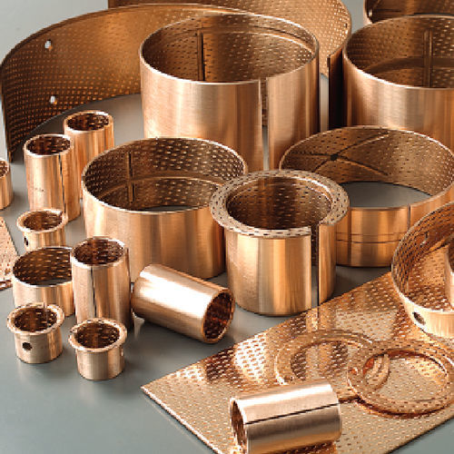 Cojinete liso con brida - CSB-090 - Zhejiang Changsheng Sliding Bearing Co., Ltd. - lineal / cilíndrico / de diamante