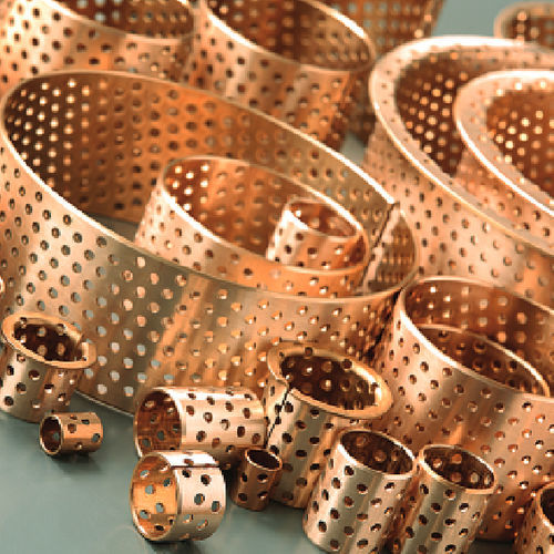 Cojinete liso con brida - CSB-T90 - Zhejiang Changsheng Sliding Bearing Co., Ltd. - cilíndrico / de bronce / de tope