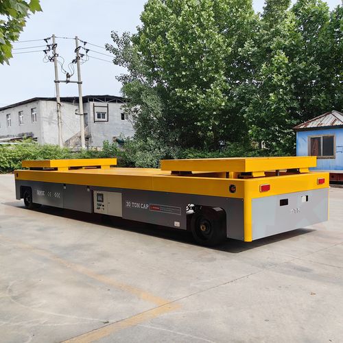 Carro de transferencia de transporte - Henan Remarkable Intelligent Technology Co., Ltd. - eléctrico / con plataforma / de exterior