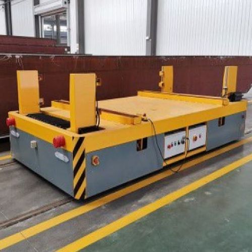 Carro de transferencia sobre railes automatizado - Henan Remarkable Intelligent Technology Co., Ltd. - alimentado por batería / para palés / para cargas pesadas